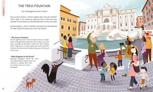 Livro Around Rome - Daniela Celli Queen Books