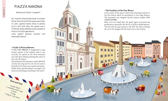 Livro Around Rome - Daniela Celli Queen Books