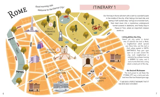 Livro Around Rome - Daniela Celli Queen Books