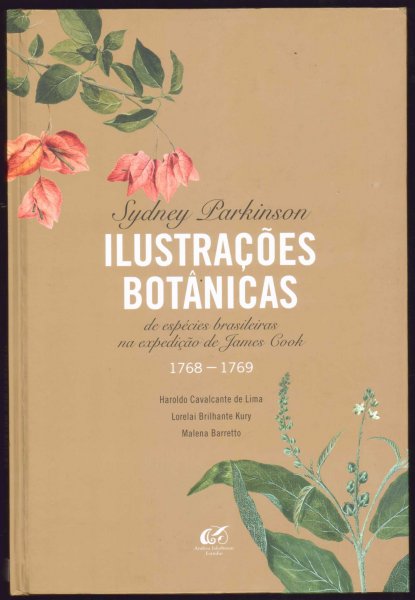 Livro Ilustrações Botânicas de Espécies Brasileiras na Expedição de James Cook