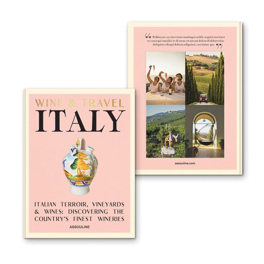 Livro Wine & Travel Italy - Assouline