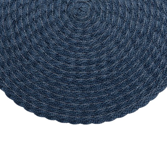 Lugar Americano Leaf  Wolff Azul Escuro 38 cm