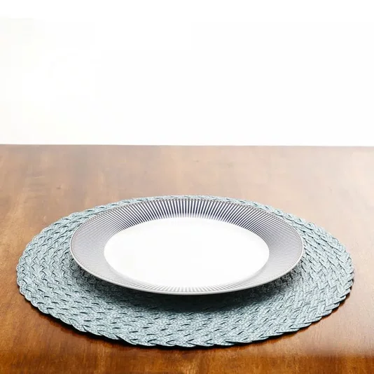 Lugar Americano Leaf Rojemac Azul 38 cm