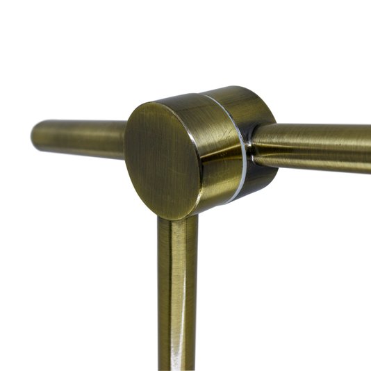 Luminária de Mesa Nova Home Bronze Escovado