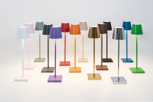 Luminária Recarregável Poldina Micro Zafferano Itália Areia