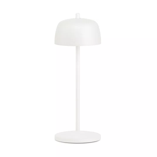 Luminária Recarregável Theta Zafferano Itália Branca