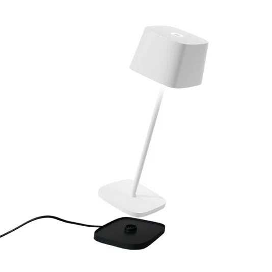 Luminária Regarregável Ofelia Pro Zafferano Itália Branca