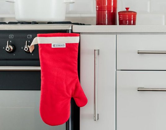 Luva de Algodão Le Creuset Vermelho