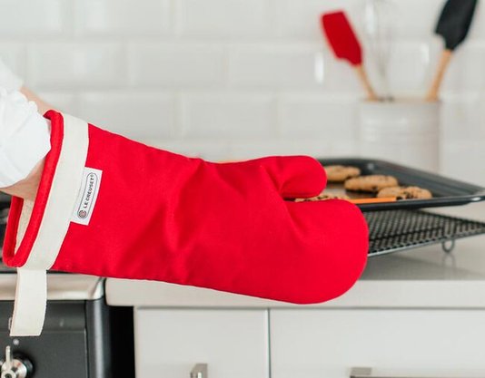 Luva de Algodão Le Creuset Vermelho