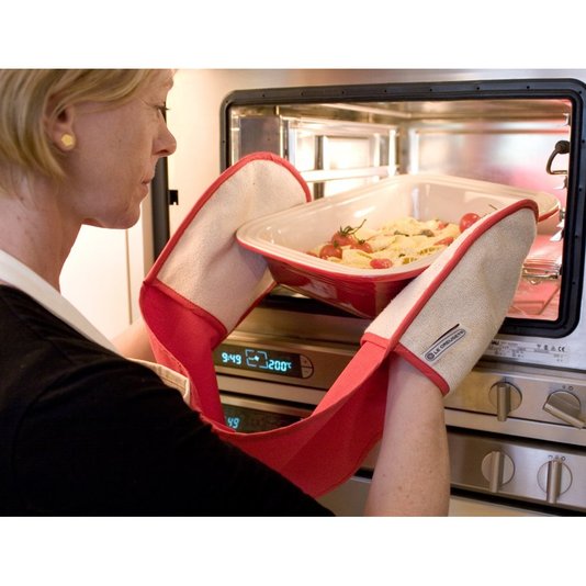 Luva Dupla para Forno Le Creuset Vermelho