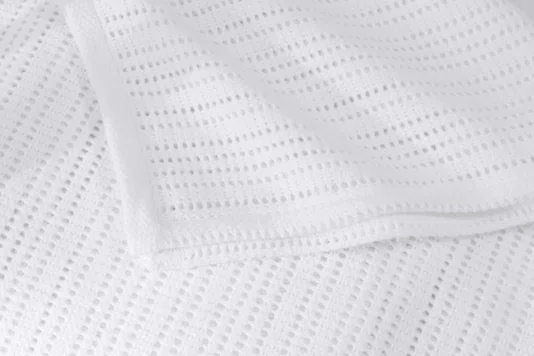 Manta Bambini Biberon Algodão Trussardi Branco 80cm x 80cm