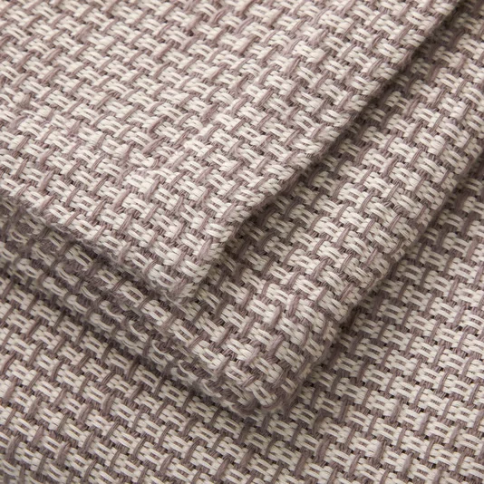 Manta em Algodão Transat Yves Delorme Paris Taupe 140 x 180 cm