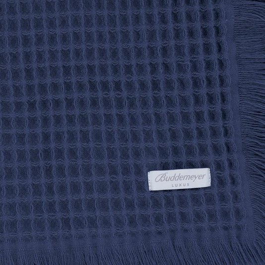 Manta Piquet III Buddemeyer Luxus Azul 1,50 x 2,00 m