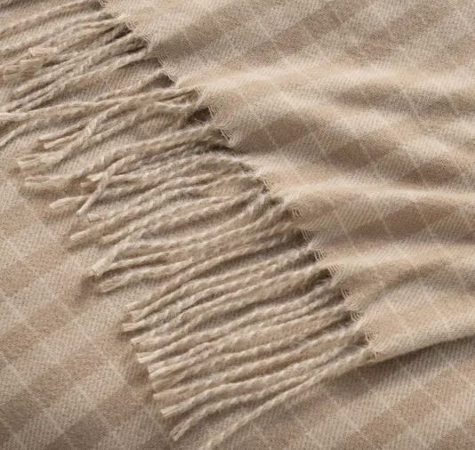 Manta Rione Trussardi Nocciola/Bege 1,25 x 1,50 m