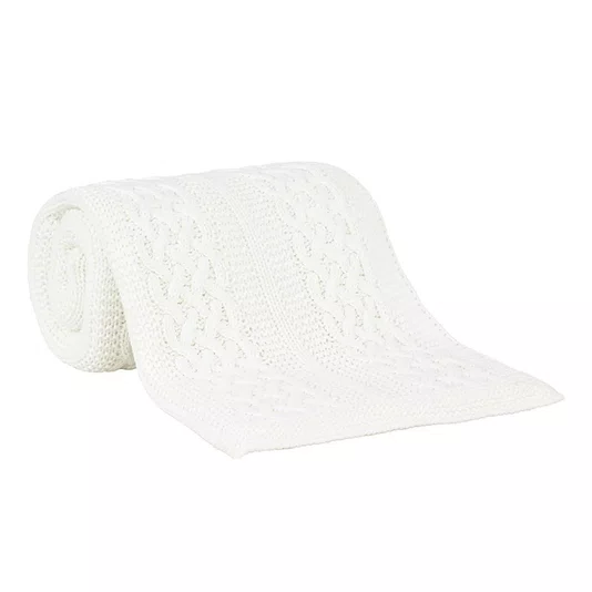 Manta Tricot Castello Buddemeyer Luxus Marfim 1,30 x 1,70 m