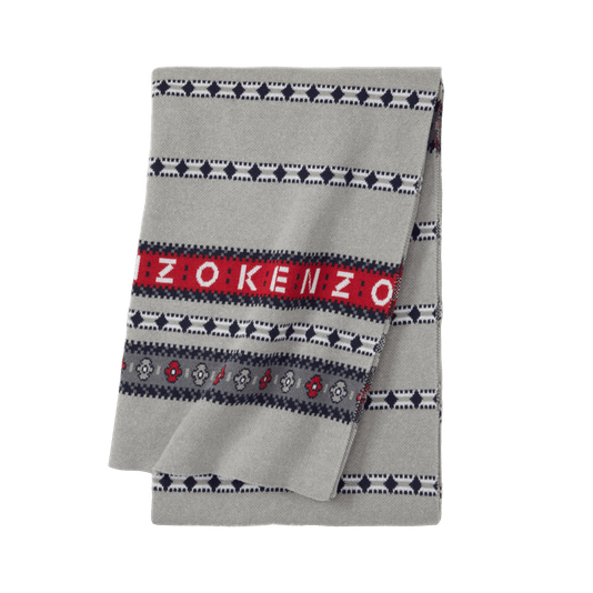 Manta Tricot Kfairisl 1,30 x 1,70 Kenzo Home Rouge