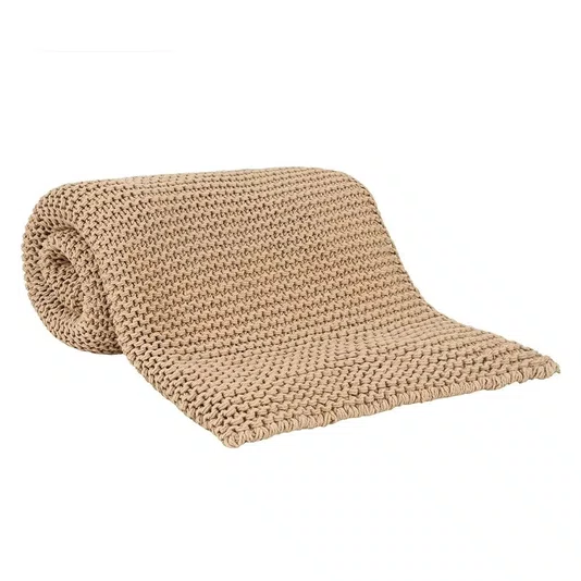 Manta Tricot Piemonte Buddemeyer Luxus Kaki 1,30 x 1,70 m