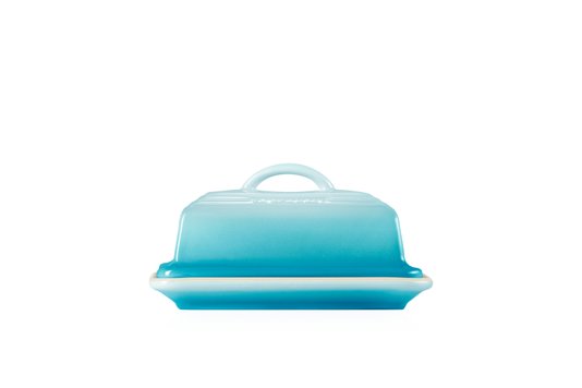 Manteigueira Le Creuset Azul Caribe 16x12cm