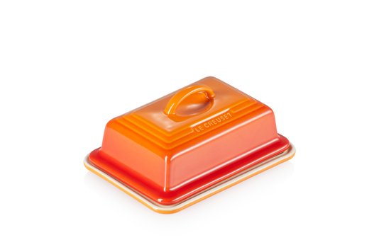 Manteigueira Le Creuset Laranja 16x12cm