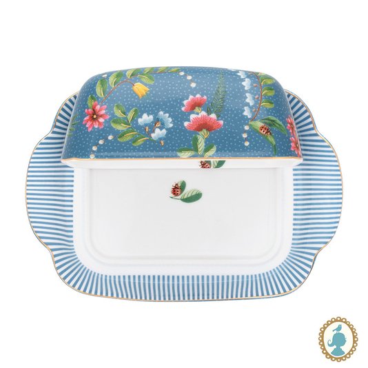 Manteigueira de Porcelana La Majorelle Pip Studio Azul