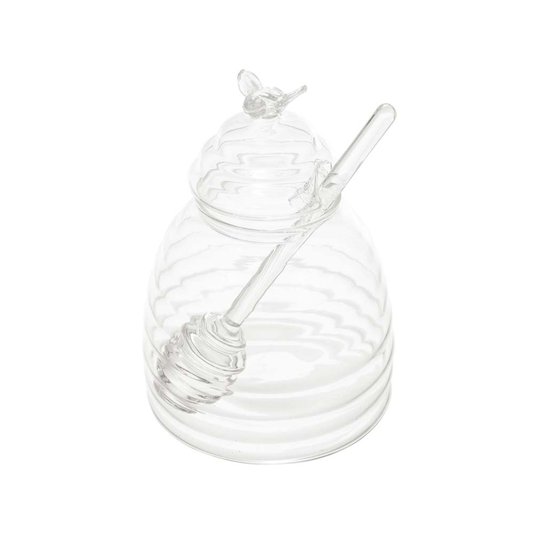 Meleira De Vidro Com Pegador Rojemac Transparente 470 ml