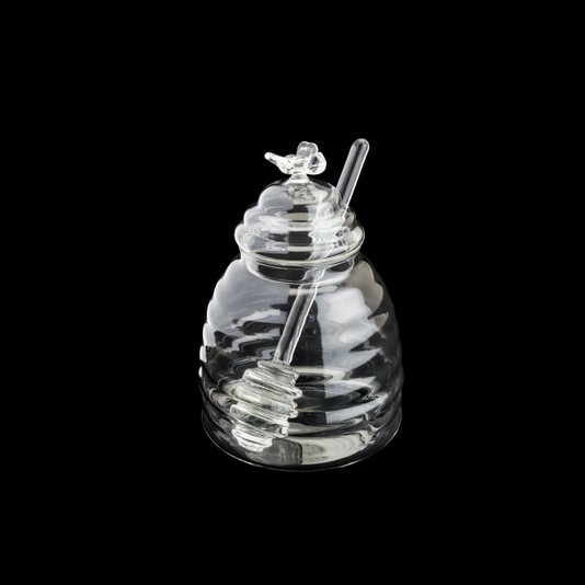 Meleira De Vidro Com Pegador Rojemac Transparente 470 ml
