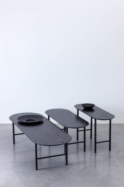 Mesa Lateral Baixa Verso Verde Militar Iludi Design 35 cm