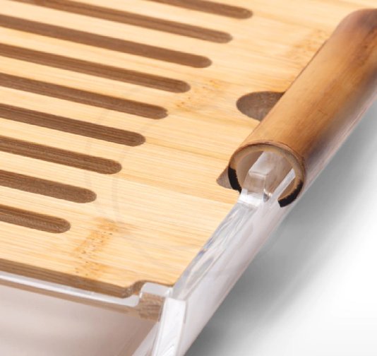 Migalheira em Acrílico Bambu Onom Design
