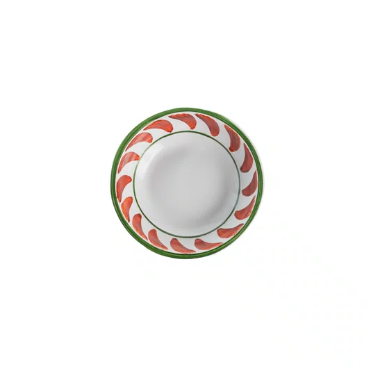 Mini Bowl em Cerâmica Toscana Vermelho 10 cm