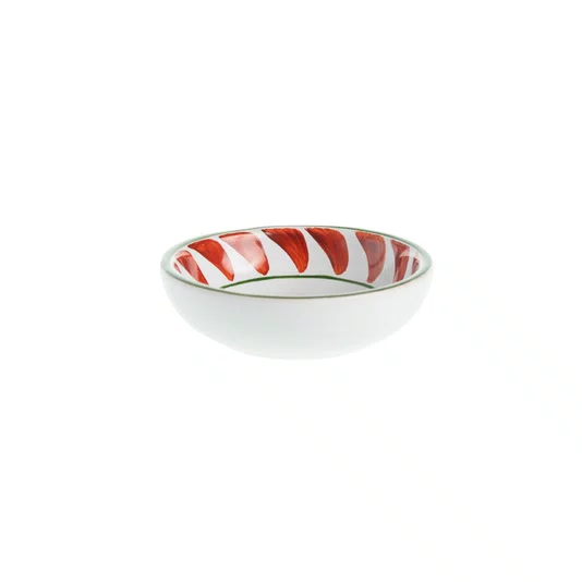 Mini Bowl em Cerâmica Toscana Vermelho 10 cm