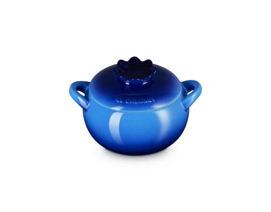 Mini Cocotte Fruits Blueberry Le Creuset Azure Blue 480 ml