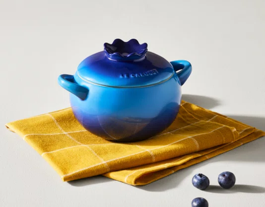 Mini Cocotte Fruits Blueberry Le Creuset Azure Blue 480 ml