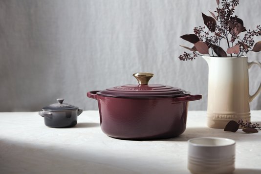Mini Cocotte Cerâmica Le Creuset Flint 10 cm