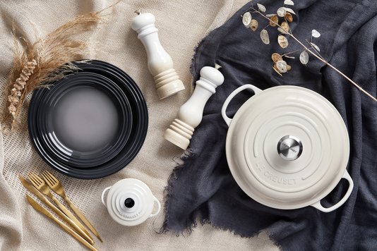 Mini Cocotte Cerâmica Meringue Le Creuset