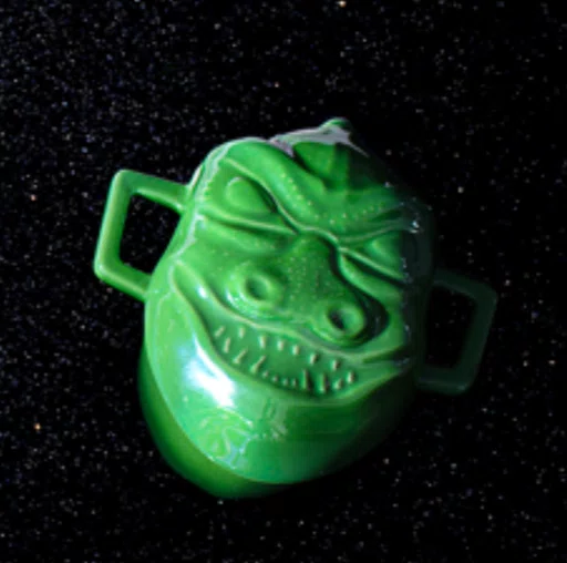 Mini Cocotte Gorn Star Trek Pearlized Le Creuset Bamboo