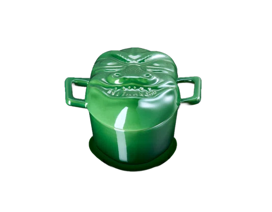 Mini Cocotte Gorn Star Trek Pearlized Le Creuset Bamboo