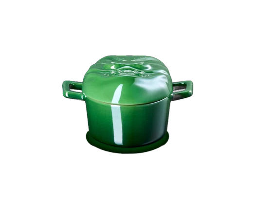 Mini Cocotte Gorn Star Trek Pearlized Le Creuset Bamboo