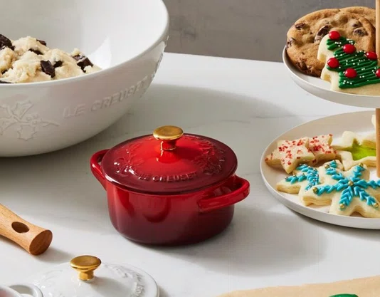 Mini Cocotte Holly Le Creuset Vermelho 10cm