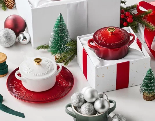 Mini Cocotte Holly Le Creuset Vermelho 10cm