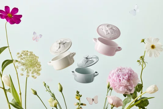 Mini Cocotte Jardin Le Creuset Shell Pink 250 ml
