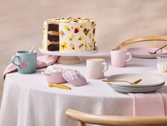 Mini Cocotte Jardin Le Creuset Shell Pink 250 ml