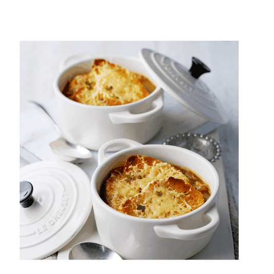 Mini Cocotte Le Creuset Branco 10 cm