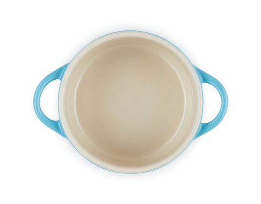 Mini Cocotte Sunflower Azul Caribe Le Creuset 250ML