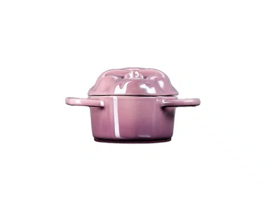 Mini Cocotte Talosian Star Trek Pearlized Le Creuset Mauve Pink