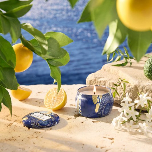 Mini Vela Lata Mediterranean Lemon 25horas Voluspa