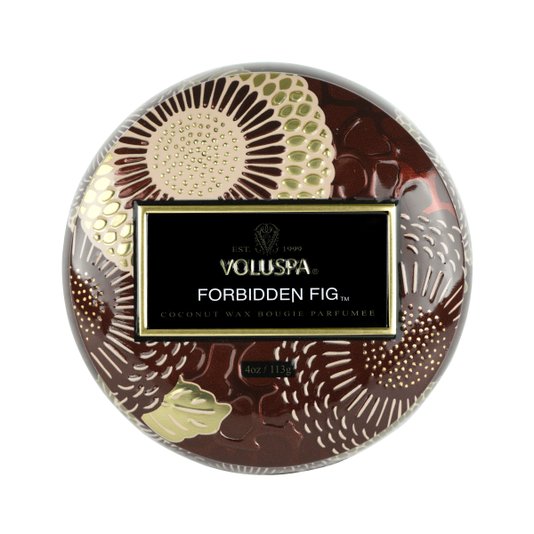 Mini Vela Lata Forbidden Fig Voluspa 25 Horas