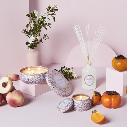 Mini Vela Lata Saijo Persimmon Voluspa 25 Horas
