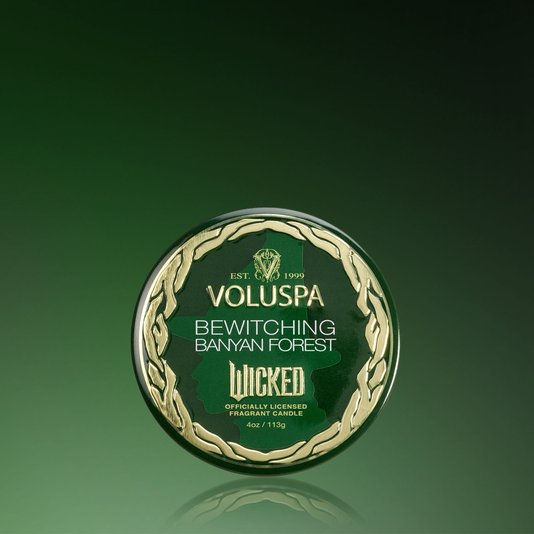 Mini Vela Lata Wicked Bewitching Banyan Forest Voluspa 25 Horas