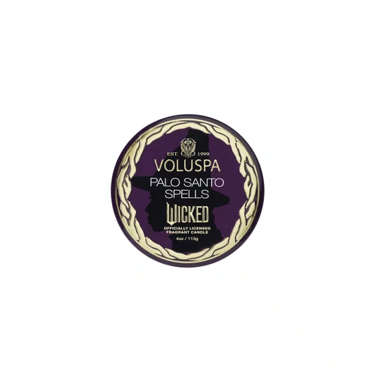 Mini Vela Lata Wicked Palo Santo Spells Voluspa 25 Horas
