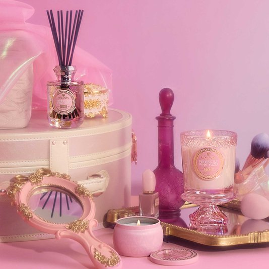 Mini Vela Lata Wicked Perfectly Pink Yuzu Voluspa 25 Horas